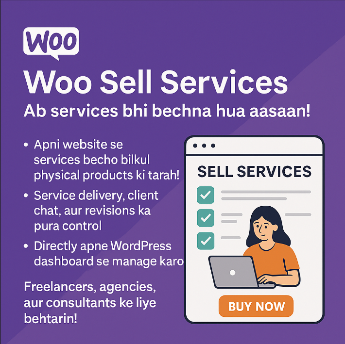 Woo Sell Services – Sell Services Just Like Products!
