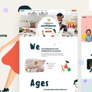 Skole – School Kindergarten WordPress Elementor