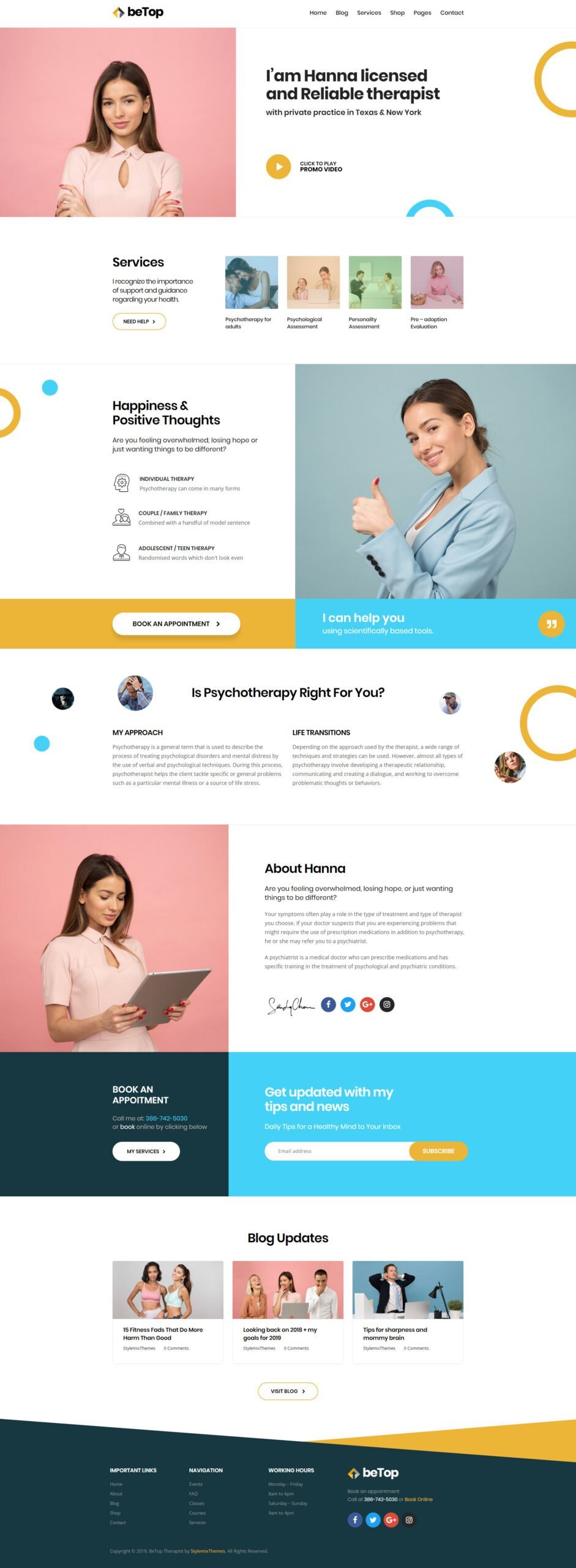 BeTop – Coaching & Speaker WordPress Theme - Image 8