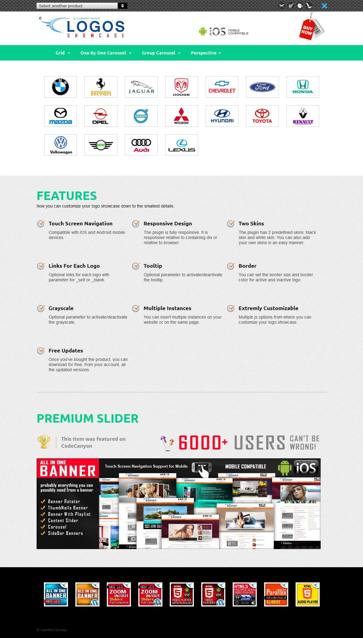 WordPress Logos Showcase - Grid and Carousel - Image 2