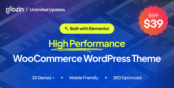Glozin – Multipurpose WooCommerce WordPress Theme