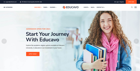 Educavo – Online Courses and Education WordPress Theme - Image 4