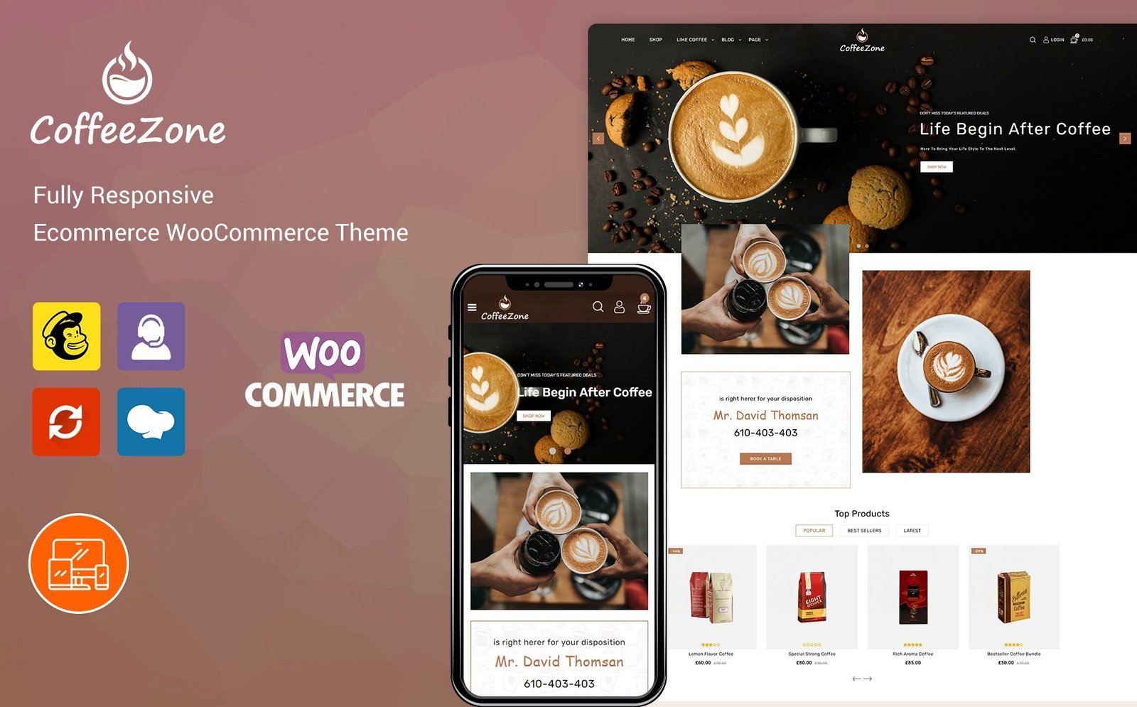CoffeeZone - Cafe & Coffee WooCommerce Theme - Image 2