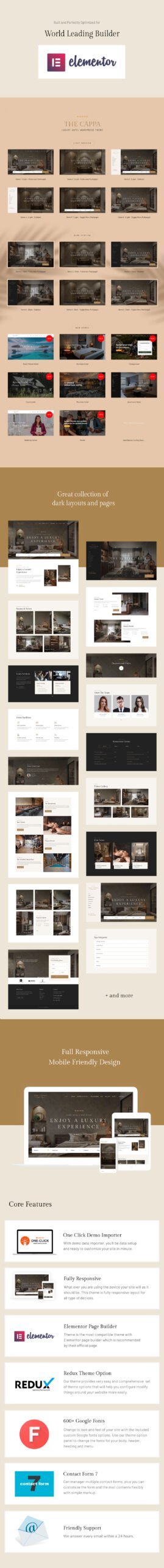 THE CAPPA - Luxury Hotel Template - Image 8