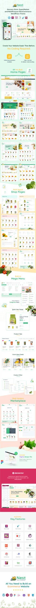 Nest - Grocery Store WooCommerce WordPress Theme - Image 2