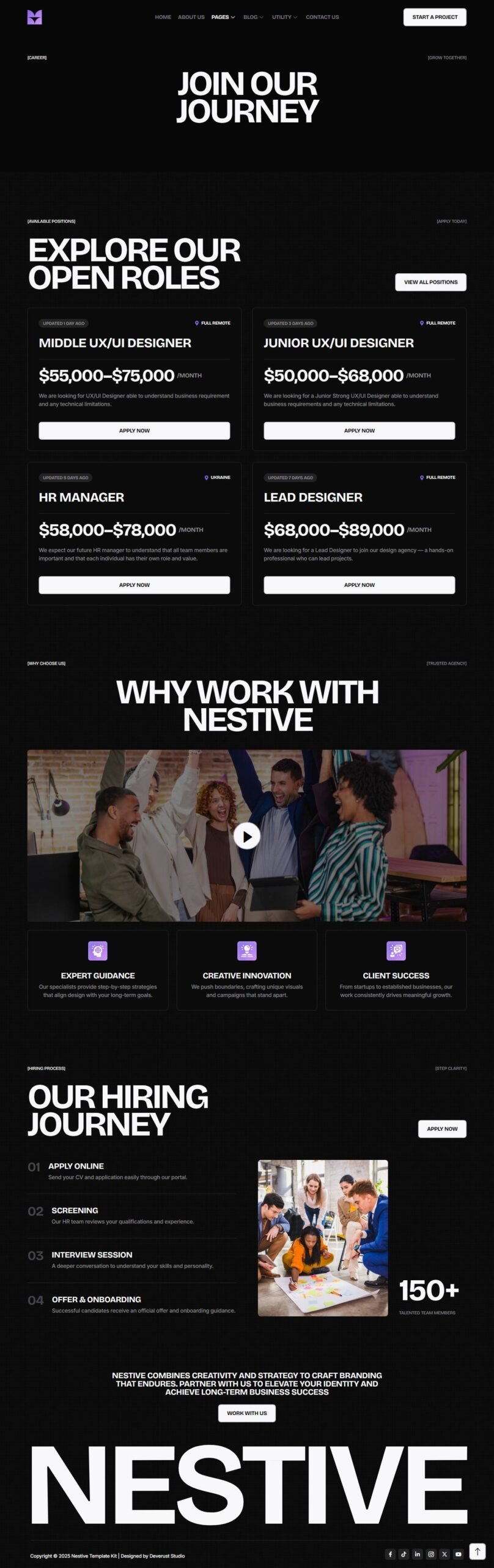 Nestive – Branding and Creative Agency Elementor Template Kit - Image 4