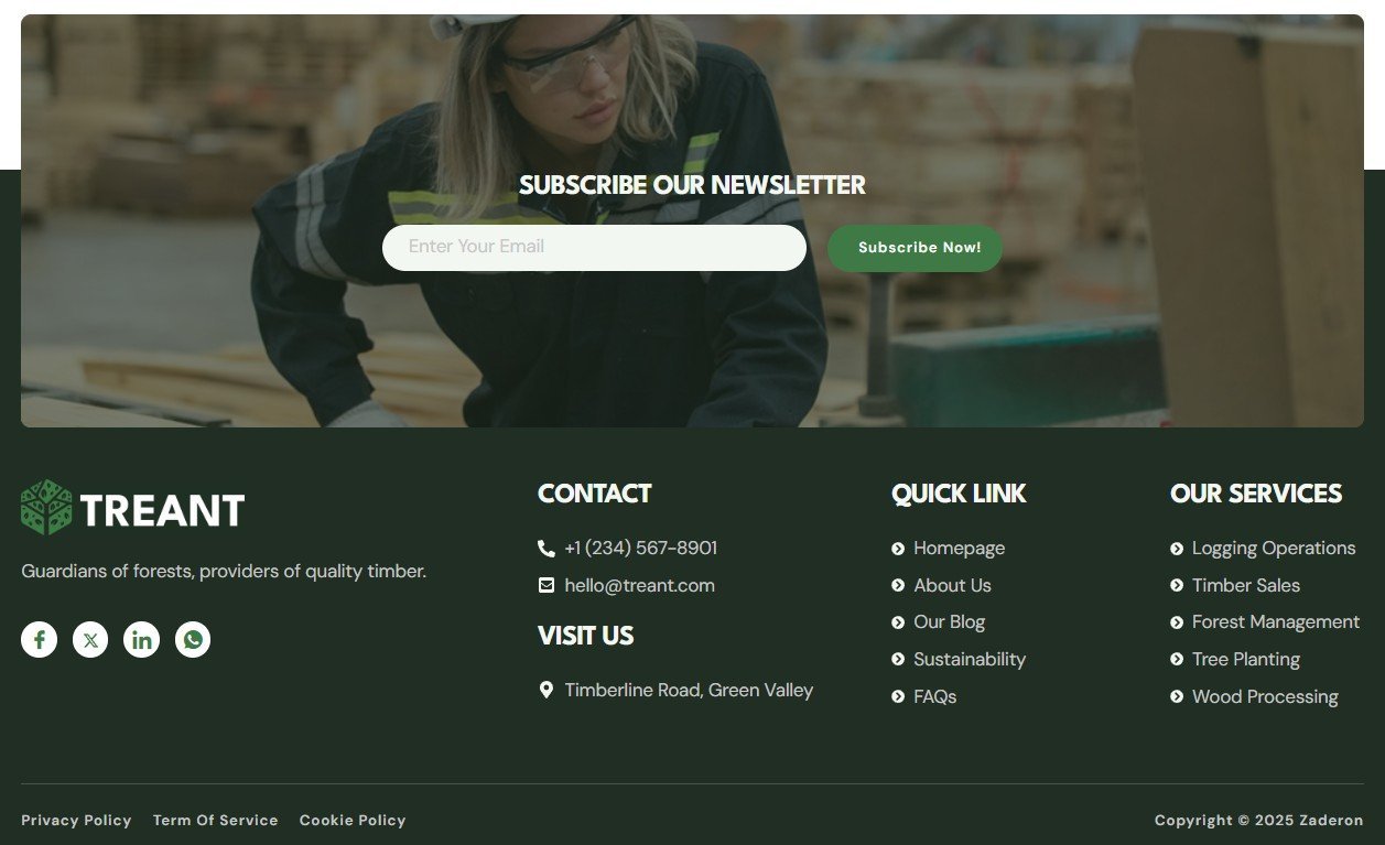 Treant - Forestry & Logging Elementor Template Kit - Image 5