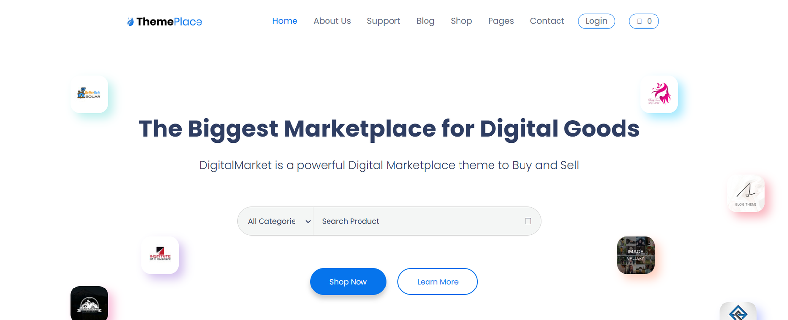 ThemePlace – Marketplace WordPress Theme - Image 2