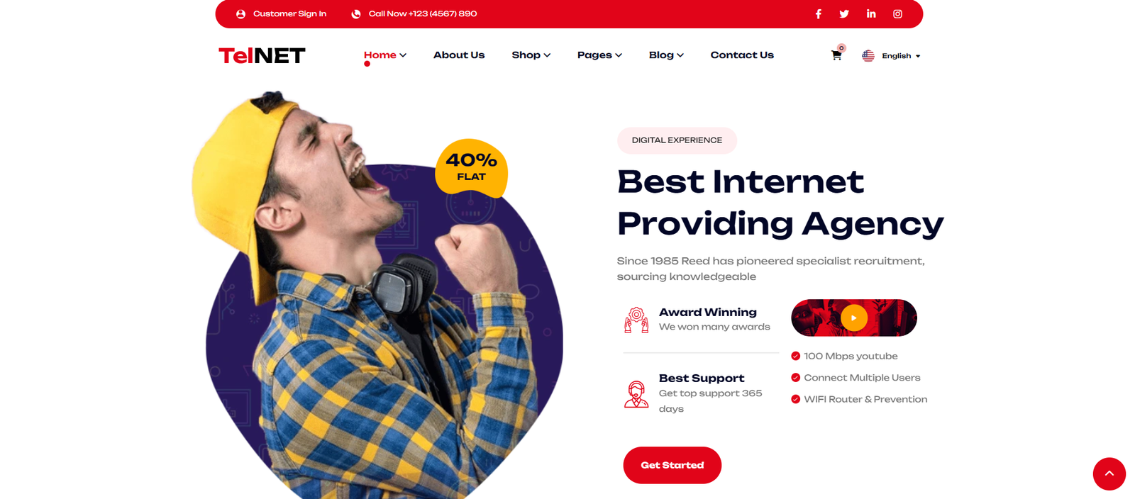 Telnet – Broadband TV and Internet Provider WordPress Theme - Image 4