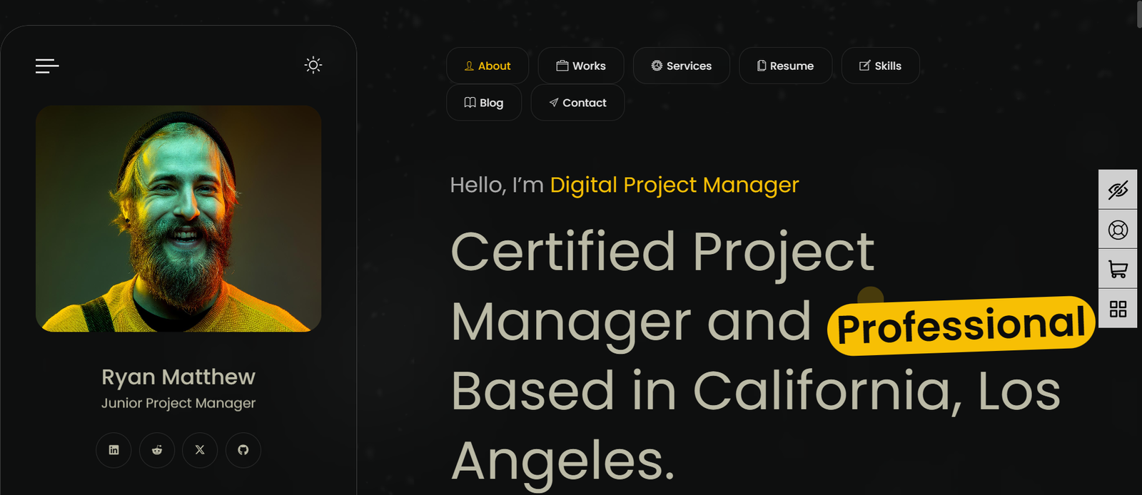 RyanCV – Best CV Resume WordPress - Image 5