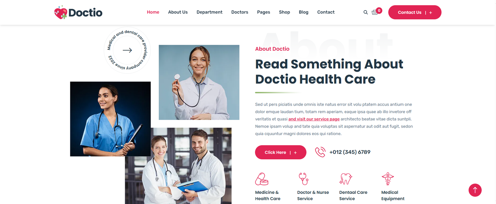 Doctio – Medical Health WordPress Theme - Image 4