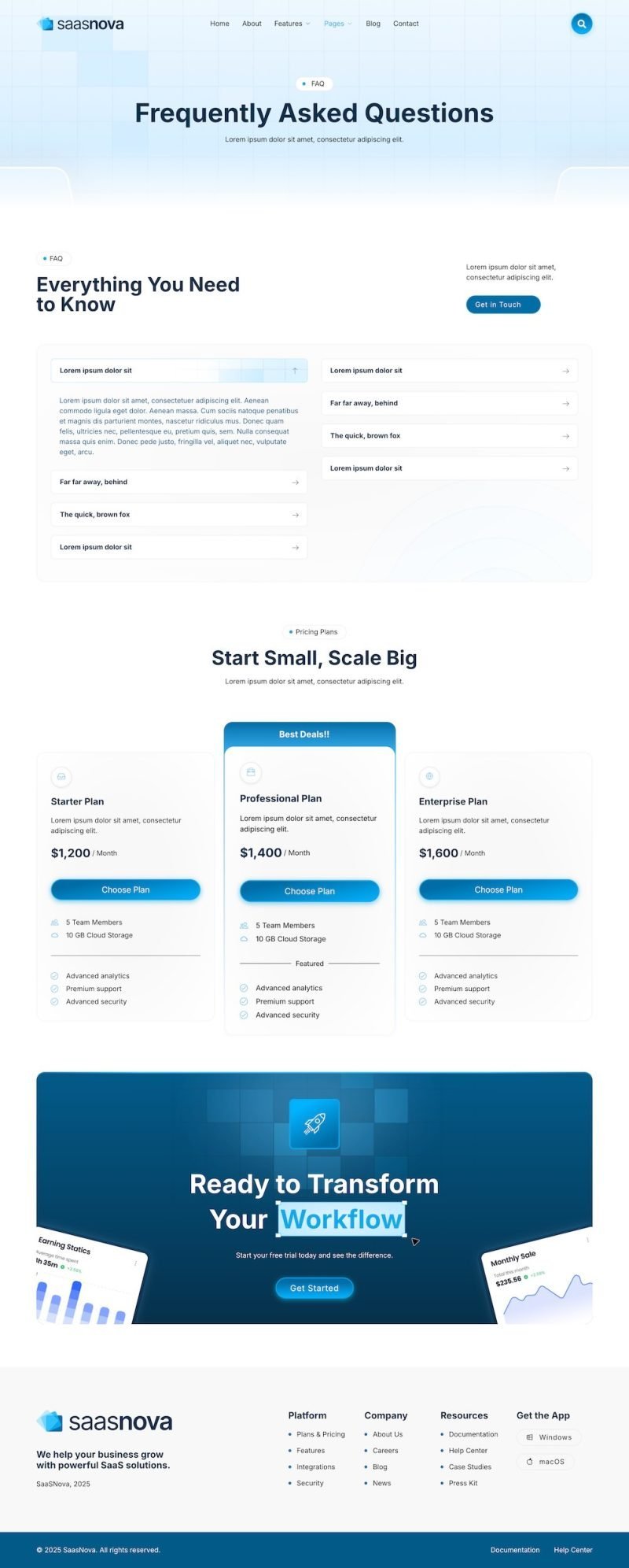 SaaSNova – Software and Saas Elementor Template Kit - Image 5
