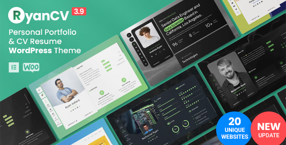 RyanCV – Best CV Resume WordPress