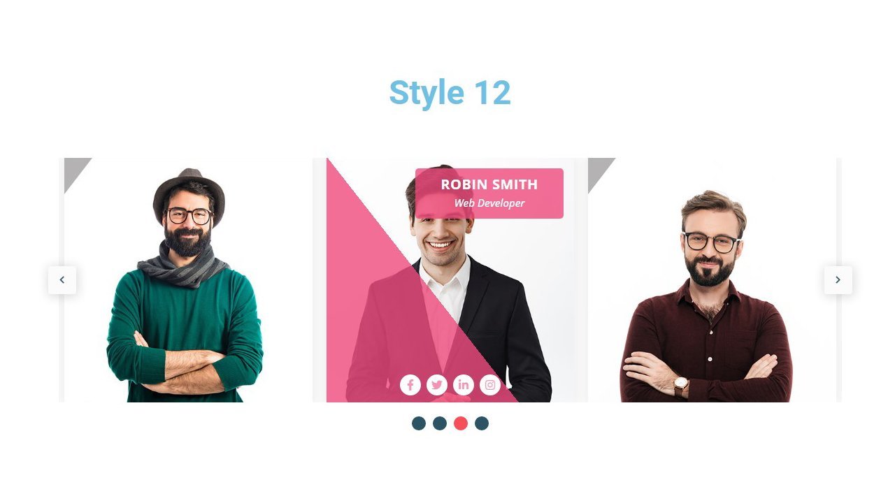 Team Member Carousel Addon For Elementor - Image 5
