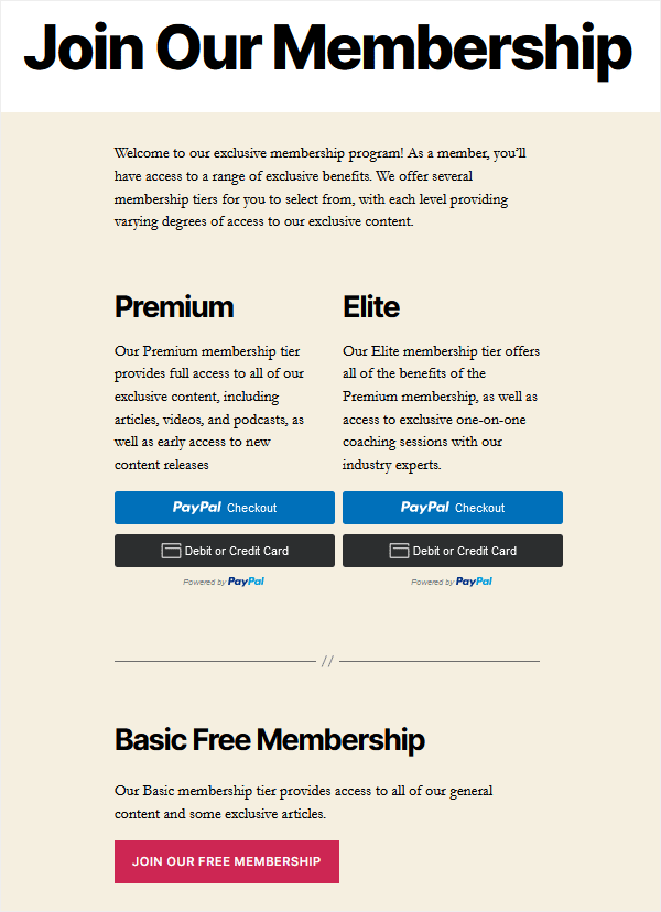 Simple Membership - Image 3
