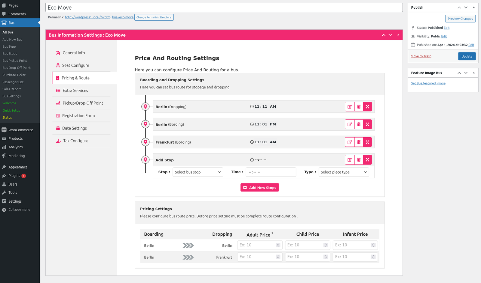 Bus Ticket Booking with Seat Reservation – WpBusTicketly - Image 3